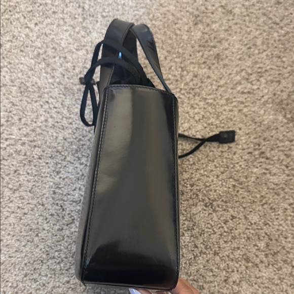 Celine Black Glossy Tote Bag - Picture 8 of 12